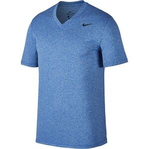 Nike Men's Blue Dri-FIT Shirt, Size Small